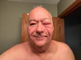 Eye spy with my little eye...my first raspberry. Is the damage