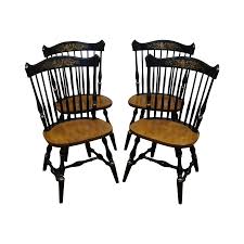 Hitchcock Maple Windsor Dining Chairs Set Of 4 Windsor Dining Chairs Dining Chairs Chair