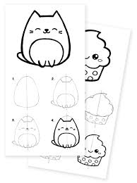 #drawings #kids #art #cute art #sketchs #funny food ##how to draw #goofy #fun #creative. How To Draw Kawaii With Tatyana Deniz