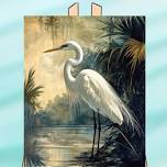 Florida Egret Oil Painting Class