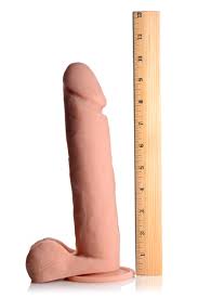 Big Shot Vibrating Remote Control Silicone Dildo with Balls - 10 Inch: Sex  Toy Distributing