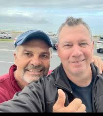 Mark Anderson meets South African football legend Georgie