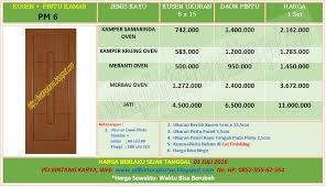Kusen biasanya dipasang pada pintu atau jendela yang berfungsi untuk. Pd Bintang Karya 2 Harga Kusen Pintu