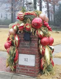 Pin By Kimberly Messer On Tis The Season Christmas Decorations Christmas Mailbox Decor