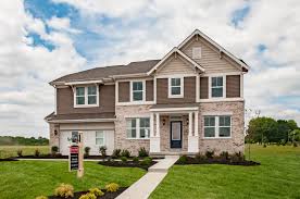 The Foster Seen At Indigo Run Located In Franklin Township Fischer Homes New Homes Home Builders Home