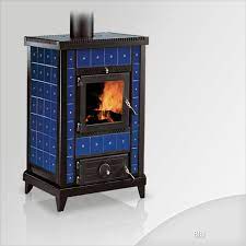Stove wood zum kleinen preis hier bestellen. Focus Nido 3 1060443 Wood Stove Hot Air Natural Convection 10 Kw Blue Ceramic Coating Vieffetrade