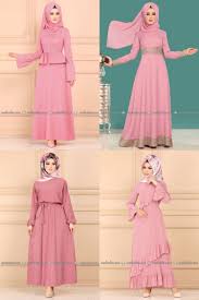 2020 Kis Modaselvim Pudra Tesettur Elbise Modelleri 1 3 In 2020 Womens Dresses Hijab Dress Party Dresses