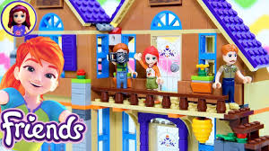 Lego friends mia's magic tricks 41001. Mia S House Build Part 2 Lego Friends Build Review Silly Play Youtube