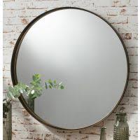 Bathroom mirror demister demisting heating pad steam free in square round oval. Round Mirrors Exclusive Mirrors
