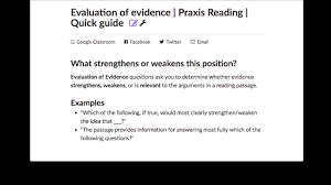And a woman was there who had been crippled by a spirit for eighteen years. Evaluation Of Evidence Quick Guide Article Khan Academy