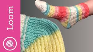 There are other looms that look the same and have the. Loom Knit Socks Quick And Easy Heel And Toe Youtube