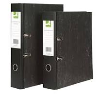 Q-Connect Lever Arch A4 File Black (Pack 10) KF20001