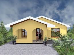 3 bedroom bungalow plan house in kenya. Simple Three Bedroom House Plan Novocom Top