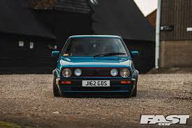 The mk3 couldn't hold a candle to it, so the mk2 was guaranteed future collectable. Modified Vw Mk2 Golf Fast Car