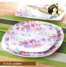 Formal sets can also include dessert plates and bowls, gravy boats, salt and pepper shakers, serving platters, and pitchers. 2pcs Lot Bone China Dinner Plate Sets Servies Set For Dinner Floral Porcelain Wedding Plates Square Dessert Plate Tableware Dishes Plates Aliexpress