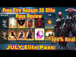 2c95 s… confira no vídeo o resgate do código ff Free Fire Season 26 Elite Pass Full Review July Elite Pass Full Details Free Fire Youtube