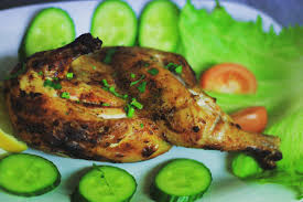 Turn the halves over and cook for an additional 30 to 40 minutes, removing them from the heat. Bombay Grill Cardiff On Twitter Beautiful Sunny Day Charcoal Grilled Half Chicken With Green Salad Bombaygrillcardiff Halfgrilledchicken