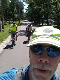 Bike ride from St Helen to Clear Lake