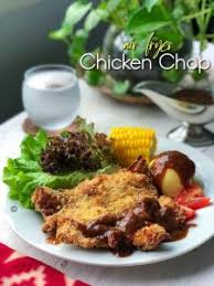 Rajin lagi buat lah coleslaw cincang kubis , carrot gaul dengan mayonis sampur air. Resepi Chicken Chop Air Fryer Resepi Air Fryer