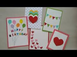 ✅ custom greeting card printing for all occasions. 5 Cute Easy Greeting Cards Srushti Patil Simple Greeting Card Designs Birthday Card Craft Card Making Birthday