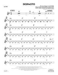 Daddy yankee & justin bieber. Luis Fonsi Daddy Yankee Feat Justin Bieber Despacito Arr Paul Murtha Guitar Sheet Music Download Pdf Score 376150