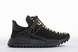 Black And Gold Nmd Adidas Ovo X Pharrell Williams X Adidas Nmd Human Race Bb7603 Black Gold Real Boost For Sale3