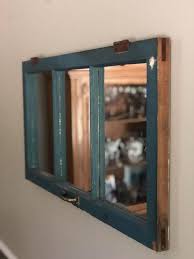 Teal Mirror Wall Mirror Housewarming Gift Teal Wall Decor Teal Wall Decor Teal Mirrors Large Wall Decor