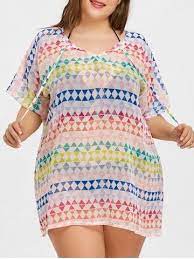 Chiffon Plus Size Beach Cover Up In 2021 Plus Size Plus Size Beach Plus Size Outfits