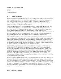 Novel adalah bentuk sastra yang paling popular di dunia. Doc Makalah Kritik Sastra Eza Ar Reza Academia Edu