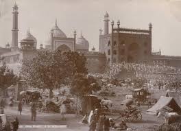 Old #Delhi late 19th century, #india