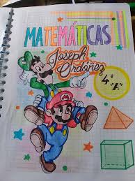 También podrás descargar caratulas para colorear y escribir sobre ellas, para que los niños puedan pintarlas como más les guste. Caratulas De Matematicas Faciles De Dibujar Para Cuadernos 2021