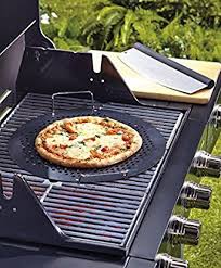 Amazon Com Best Grilled Pizza Pan With Holes Kitchen The Lodge Perforated Stainless Steel For Grill Pans Pizzazz 16 Inch B Bbq Pizza Cooking Grill Accessories