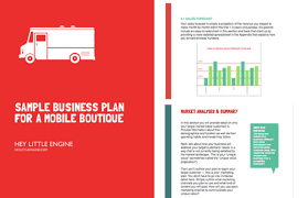 Sample Business Plan For A Mobile Boutique The Essential Guide To Planning A Fashion Truck Business Mobile Boutique Business Plan Template Fashion Truck