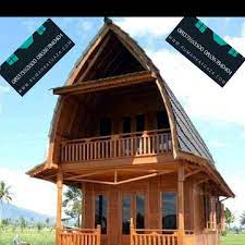 Jadi villa tersebut tidak berbentuk rumah panggung, melainkan rumah biasa yang berdinding kayu (kecuali dapur dan km) termasuk plat. Rumah Kayu Palembang Lumbung Ii Lantai Rumah Kayu Dan Gazebo Bongkar Pasang Palembang