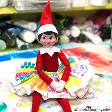 If you've never done elf on the shelf before, you can order your own here. Making A Skirt For The Elf On The Shelf Carolyn Dube