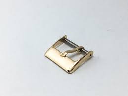 Movado 14k yellow gold white roman dial quartz mens watch. 14k Solid Gold Watch Buckle Band Strap 18mm Rolex Omega Jaeger Breitling Iwc Unbranded