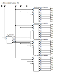 5 32 Decoder Circuit Circuit Logic Electronics Circuit