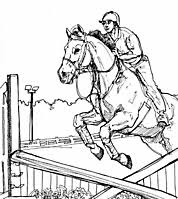 Horse coloring pages 25 image transfers pinterest. Springlessen Manege Veldt