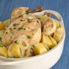 Transfer roast to a slow cooker. Slow Cooker Greek Chicken With Lemon Potatoes American Heart Association Recipes
