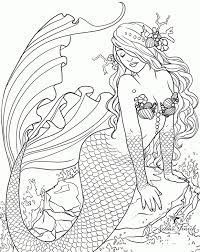 Mermaid Coloring Book Gallery Mermaid Coloring Book Mermaid Coloring Pages Fairy Coloring Pages