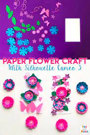 I'm here to answer your most frequently asked questions about the silhouette cameo and silhouette portrait! Silhouette Cameo 3 Paper Flower Craft For Kids Fun With Mama
