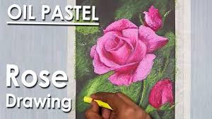 How To Draw Rose In Oil Pastel Step By Step With Color Information Youtube Oil Pastel Paintings Oil Pastel Oil Pastel Art