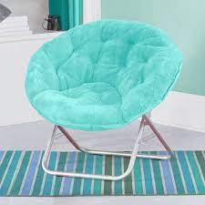 Choose from contactless same day delivery, drive up and more. Mainstays Faux Fur Saucer Chair Multiple Colors Walmart Com In 2021 Teal Bedroom Decor Teal Rooms Tween Girl Bedroom