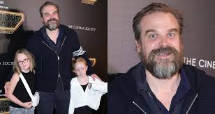 David Harbour Brings Step-Daughters Ethel & Marnie to 'Guardians of the  Galaxy Vol. 3′ Screening in NYC!