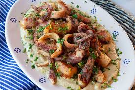 Fried Octopus Recipe Seafood Recipes Italian Food Forever Food