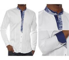Maceoo Shirts Luna Marine Mens Kurta Designs Mens Shirt Dress Shirts