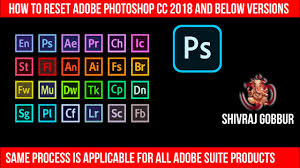 So the best way to reset it is to use it on another computer for another free trial, then when that is up, buy a new computer and get the free trial again. How To Reset Adobe Photoshop Cc 2018 All Adobe Products Trial For Free Shivraj Gobbur Youtube