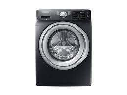 Cleaning this samsung top load washer is quick. 4 5 Cu Ft Front Load Washer With Vibration Reduction Technology In Black Stainless Steel Washer Wf45n5300av Us Samsung Us