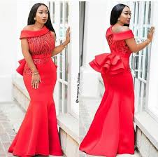 Https Www Wearitafrica Com 2018 10 Elegant Aso Ebi Attire For Young Html Ankara Styles F African Print Fashion Dresses Lace Fashion African Dresses For Women