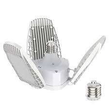 Olafus 100w E26 Led Garage Lights 11000lm Deformable Garage Lighting